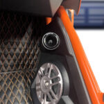 Polaris Slingshot bullet tweeter pods